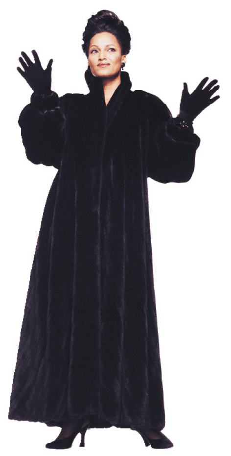 64. Black Sapphire Mink Coat