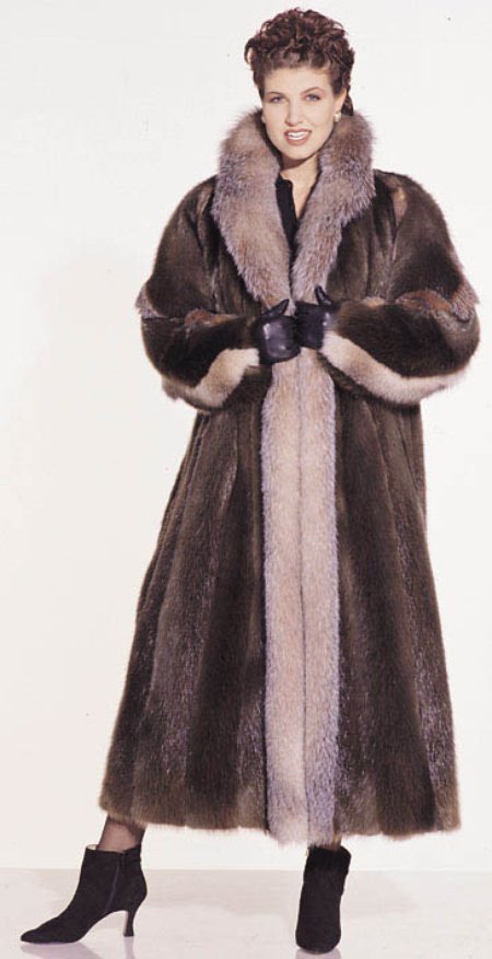 33. Have fun & stay warm in the Beautiful Uptone Beaver Coat